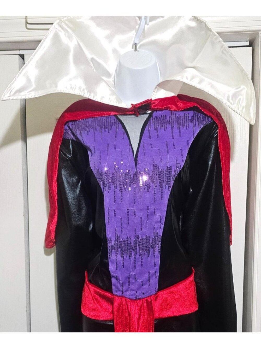 Evil Queen Adult Costume Disney Villains Snow White Disguise Dress Crown Women's - Picture 5 of 7